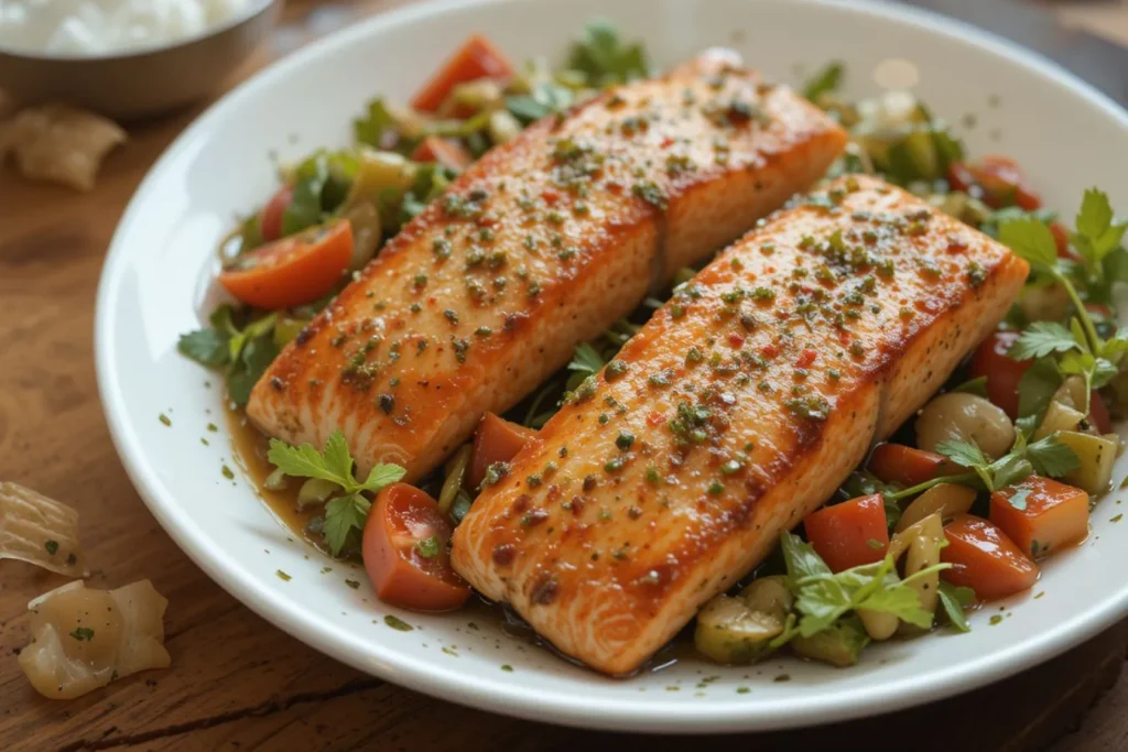 Mediterranean Salmon Recipe