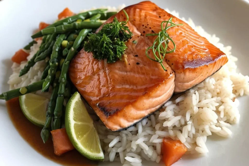 salmon and rice recipe