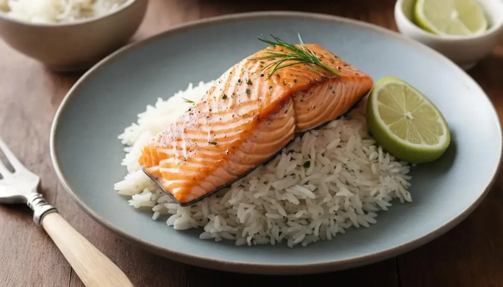 salmon and rice recipes